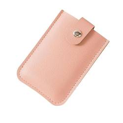 BOWTONG Multi-Card Slots Bank Credit Card Wallet Fashion Hasp Leather Multifunction Ultra-Thin Case Purse Card Business Card, rose von BOWTONG