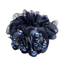 Blumen-Haargummis, Spitzen-Blumen-Haargummis, Haarschleifen, elastische Bänder, dehnbare Haargummis, dicke Haarbänder, Stirnbänder mit Blumenmuster von BOWTONG