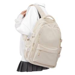 BOXSAM Unisex 262802 Lässiger Rucksack, H1-Beige, L von BOXSAM