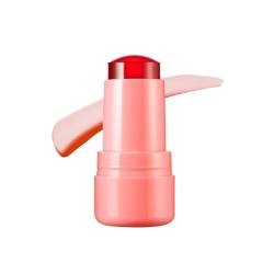 Milk Jelly Blush, Milk Makeup for Lips and Cheeks, Milk Makeup Jelly Tint, Milk Jelly Blush Stick, Milk Extract Nourishes Skin, Natural and Sweet Makeup (Color : Coral, Size : 1 size) von BQLFPOIHP