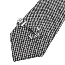 BQTCICUQ Krawattennadel Edelstahl Schlüsselschere Pfeil Bart Gold Metall Krawattenklammer for Männer Krawattenklammern Pin for Herrengeschenk (Farbe: 8) (Color : 8) von BQTCICUQ