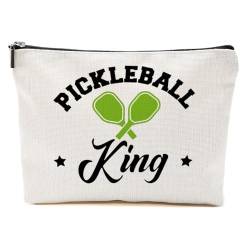 Pickleball-Geschenke, Pickleball-Zubehör, Pickleball-Make-up-Tasche, Geschenke für Pickleball-Liebhaber, Weihnachts- und Geburtstagsgeschenke, Mehrfarbig0264, 9.6*7.1 inch von BQXH