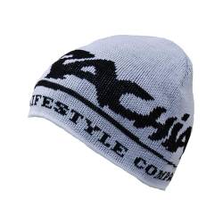 Brachial Herren Beanie Next Weiß/Schwarz - Mütze Strickmütze von BRACHIAL THE LIFESTYLE COMPANY