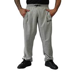 Brachial Herren Sporthose Lightweight Grau 2XL - Trainingshose Jogginghose Sweatpants für Bodybuilding Freizeit Fitness von BRACHIAL THE LIFESTYLE COMPANY