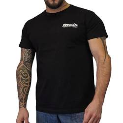 Brachial Premium Herren T-Shirt Core Regular-Fit Schwarz XL - für Freizeit Bodybuilding Workout Gym Kraftsport Fitness von BRACHIAL THE LIFESTYLE COMPANY