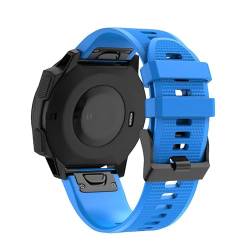 BRART 20 22 26 mm Smartwatch-Armband für Garmin Fenix 7S 7 7X 6 6S 6X Pro 5X 5 5S Plus 3 HR 935 945 Schnellverschluss-Armbänder aus Silikon, 20mm Fenix 5S 6S Pro, Achat von BRART