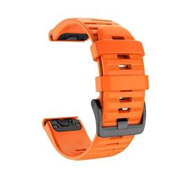 BRART 26 22 20 mm Schnellverschluss-Uhrenarmband für Garmin Fenix 6X 6 Pro 5X 5Plus 3HR Enduro 935 Silikon Easyfit Armband Smartwatch Armband, 22mm For Fenix 6 6Pro, Achat von BRART