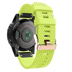 BRART Hot 20 mm Uhrenarmband für Garmin Fenix 5S/Fenix 5S Plus/Fenix 6S Smartwatch-Armband, Silikon, Easyfit, For Fenix 6S, Achat von BRART