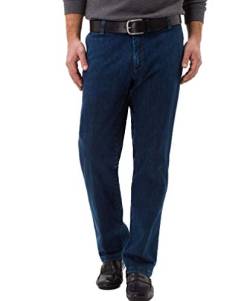 Eurex by Brax Herren Style Jim Tapered Fit Jeans, Blau Stone ,32U von BRAX FEEL GOOD