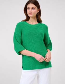 BRAX Damen Pullover STYLE NOEMI, Apfelgrün, Gr. 38 von BRAX