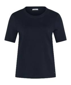 BRAX Damen Style CIRA Interlock Light T-Shirt, Indigo, 46 von BRAX