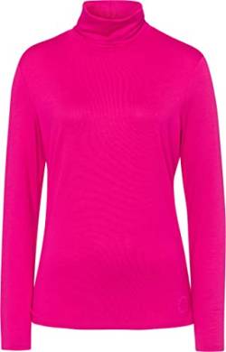 BRAX Damen Style Camilla Fluid Basic Schlichtes Rollkragenshirt Sweatshirt, Orchid, 46 von BRAX