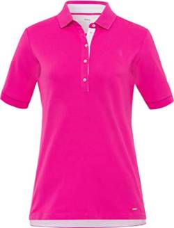 BRAX Damen Style Cleo Finest Pique Stretch Polohemd, Flush, 40 von BRAX