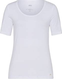 BRAX Damen Style Cora T-Shirt, Offwhite, 34 von BRAX