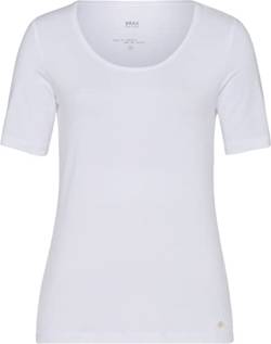 BRAX Damen Style Cora T-Shirt, Offwhite, 38 von BRAX