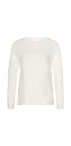 BRAX Damen Style Lesley Organic Cotton Structure Pullover , Offwhite, Gr. 42 von BRAX
