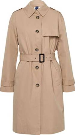 BRAX Damen Style London Trenchcoat, Sand, 36 von BRAX