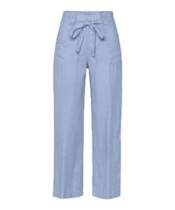 BRAX Damen Style Maine Pure Linen Hose, Soft Blue, 32W / 32L EU von BRAX