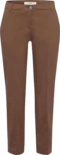 BRAX Damen Style Maron Tech Cotton Chino Hose, Espresso, 31W / 32L EU von BRAX