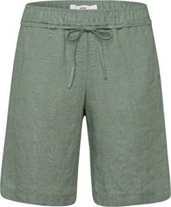 BRAX Damen Style Mel B Bermuda Pure Linen Jeans Shorts, Matcha, 31W / 32L EU von BRAX
