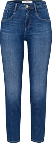 BRAX Damen Style Shakira Free To Move Light Organic Cotton Jeans, Used Regular Blue, 34W / 32L EU von BRAX