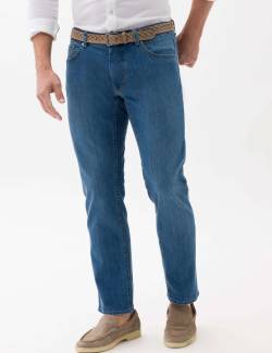 BRAX Herren Five-Pocket-Hose Style COOPER DENIM, Hellblau, Gr. 33/32 von BRAX