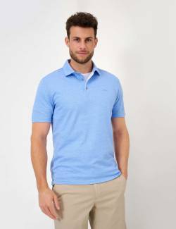 BRAX Herren Poloshirt Style PEJO, Blau, Gr. S von BRAX