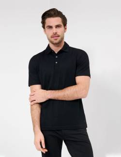 BRAX Herren Poloshirt Style PEPE, Schwarz, Gr. M von BRAX