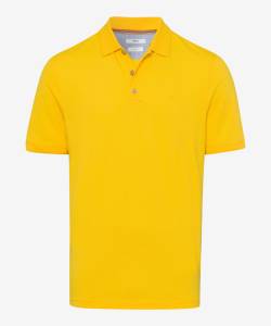 BRAX Herren Poloshirt Style PETE, Gelb, Gr. 6XL von BRAX