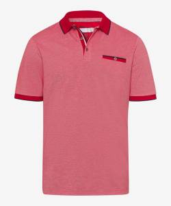 BRAX Herren Poloshirt Style PETTER, Rot, Gr. 4XL von BRAX
