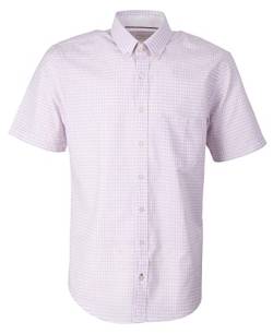 BRAX Herren Style Dan C Cotton Linen Check Hemd, Malve, L von BRAX