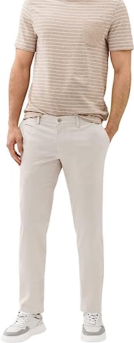 BRAX Herren Style Fabio In Chinohose mit wertigen Stylingdetails Hose, Bone, 33W / 32L von BRAX