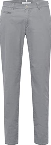 BRAX Herren Style Fabio In Chinohose mit wertigen Stylingdetails Hose, Silver, 38W / 32L von BRAX