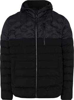 BRAX Herren Style Luigi Victor Hybrid: Sportive Steppjacke Jacke, Black 1, L von BRAX