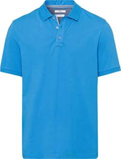 BRAX Herren Style Pete U HI Flex Pique Poloshirt in sommerlichen Farben Polohemd, Greece, L von BRAX