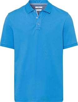 BRAX Herren Style Pete U HI Flex Pique Poloshirt in sommerlichen Farben Polohemd, Greece, XL von BRAX