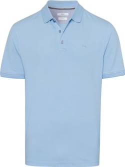 BRAX Herren Style Pete U Hi-Flex: Poloshirt in sommerlichen Farben Polohemd, Smooth Blue, L von BRAX