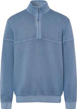 BRAX Herren Style Sion Authentisches moderner Optik Sweatshirt, Dusty Blue, M von BRAX
