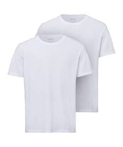 BRAX Herren Style Tim Doppelpack T-Shirt, White, XL von BRAX