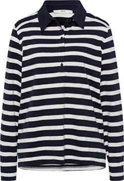 Brax Damen Style Cloe Peached Single Jersey Striped von BRAX