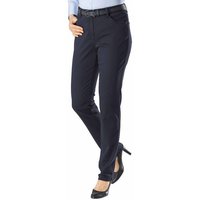 Brax Stoffhose BRAX Winter-Baumwoll-Hose Mary marine Slim Fit in softer Qualität von BRAX