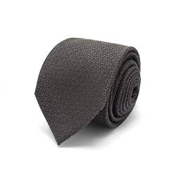 BRERA 67 Elegante dunkelgraue Krawatte aus Seide und Wolle 148 x 8 | Krawatten für Herren | Krawatte Jungen | Accessoires Männer für Jacke und Anzug von BRERA 67