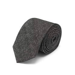 BRERA 67 Elegante dunkelgraue Krawatte aus Seide und Wolle 148 x 8 | Krawatten für Herren | Krawatte Jungen | Accessoires Männer für Jacke und Anzug von BRERA 67