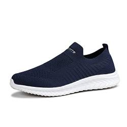 BRKVALIT Herren Damen Sneakers Mesh Gym Turnschuhe Freizeitschuhe Laufschuhe Sportschuhe,Blau,38EU von BRKVALIT