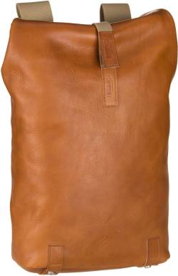 Brooks England Pickwick Cult Leather Small  in Cognac (12 Liter), Laptoprucksack von BROOKS ENGLAND