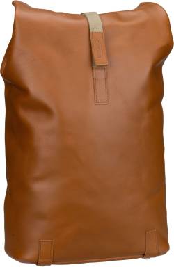 Brooks England Pickwick Cult Leather  in Cognac (26 Liter), Laptoprucksack von BROOKS ENGLAND