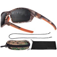 BRUBAKER Sonnenbrille Polarisierte Camouflage Brille Sonnengläser mit UV-Schutz für Indoor- und Outdooraktivitäten von BRUBAKER