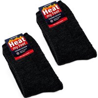 BRUBAKER Thermosocken extra warme Kuschelsocken (Set, 2-Paar, Heat my Feet) Wintersocken für Damen und Herren von BRUBAKER