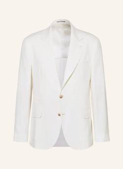 Brunello Cucinelli Anzugsakko Extra Slim Fit Aus Leinen weiss von BRUNELLO CUCINELLI