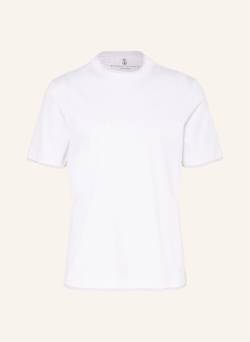 Brunello Cucinelli T-Shirt weiss von BRUNELLO CUCINELLI